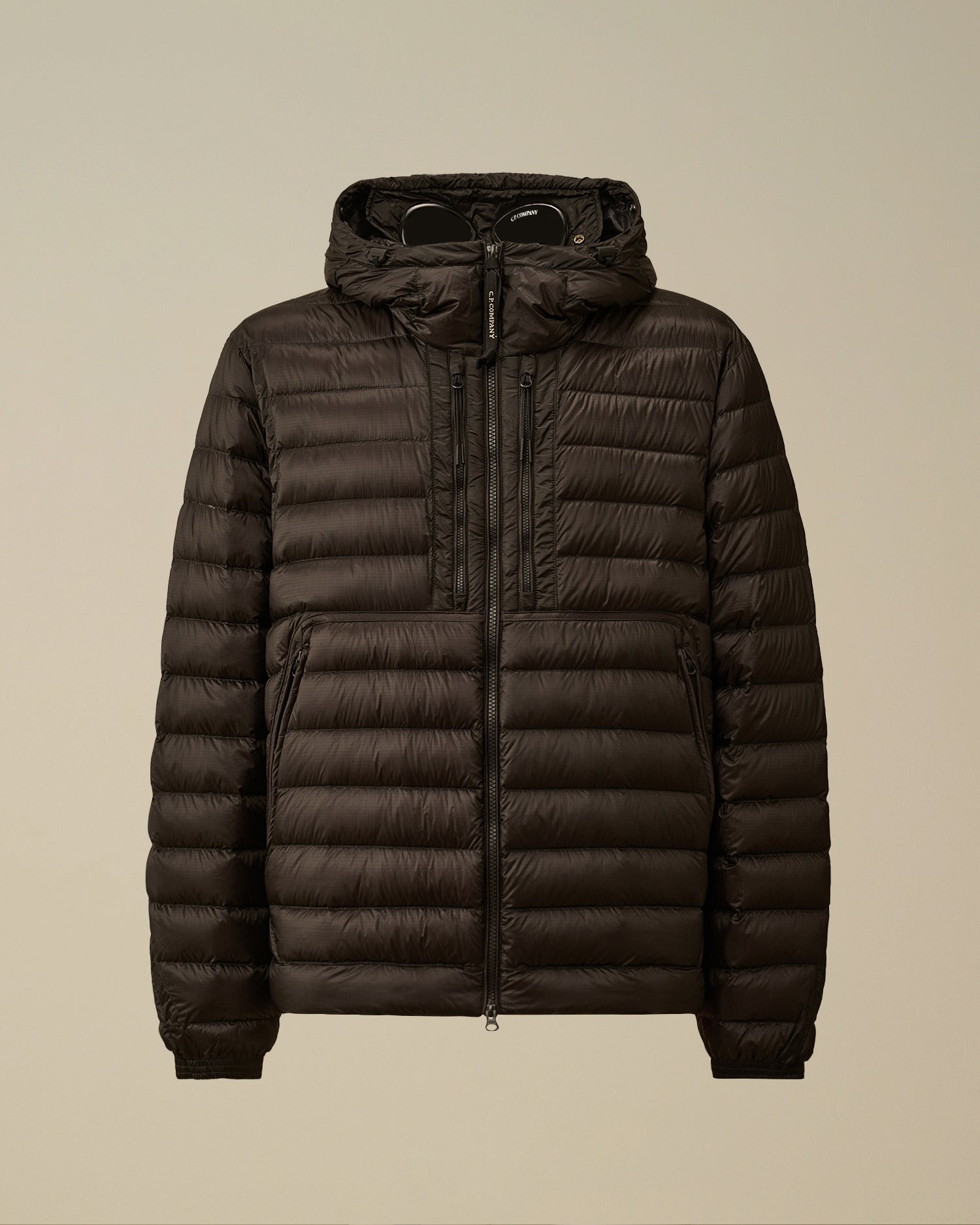 C.P. Company D.D Shell Goggle Down Jacket Black