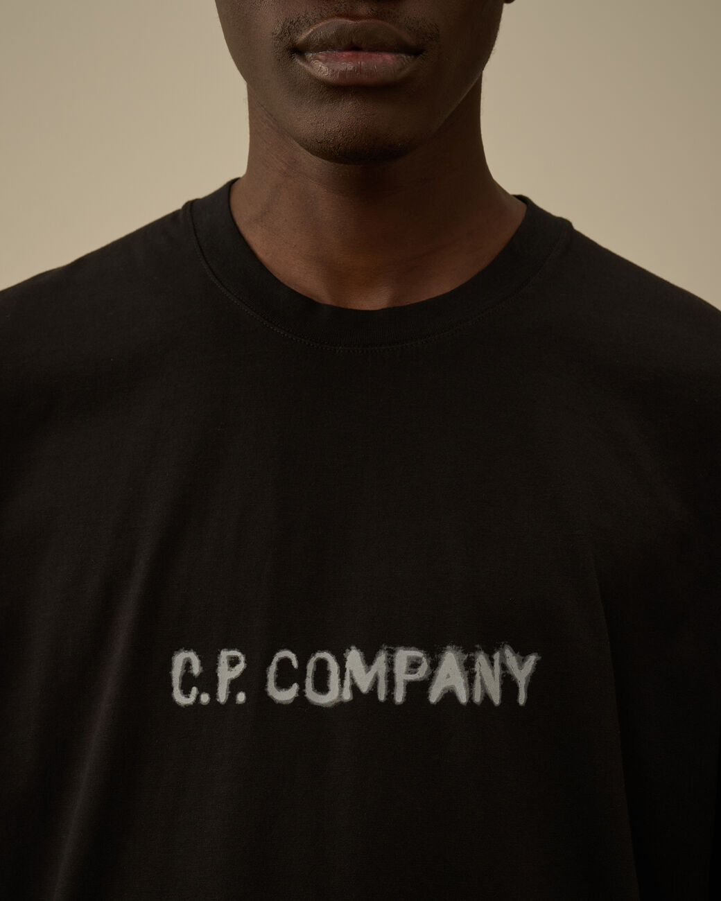 C.P. Company Chest Logo T-Shirt Black