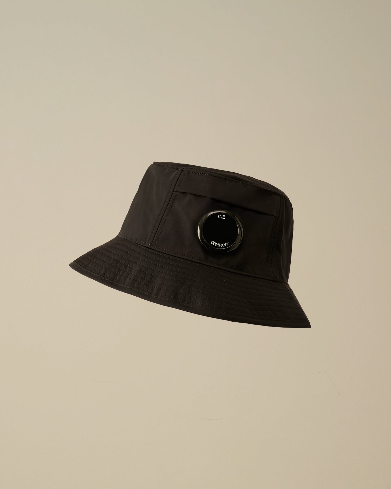 C.P. Company Chrome-R Bucket Hat - Black