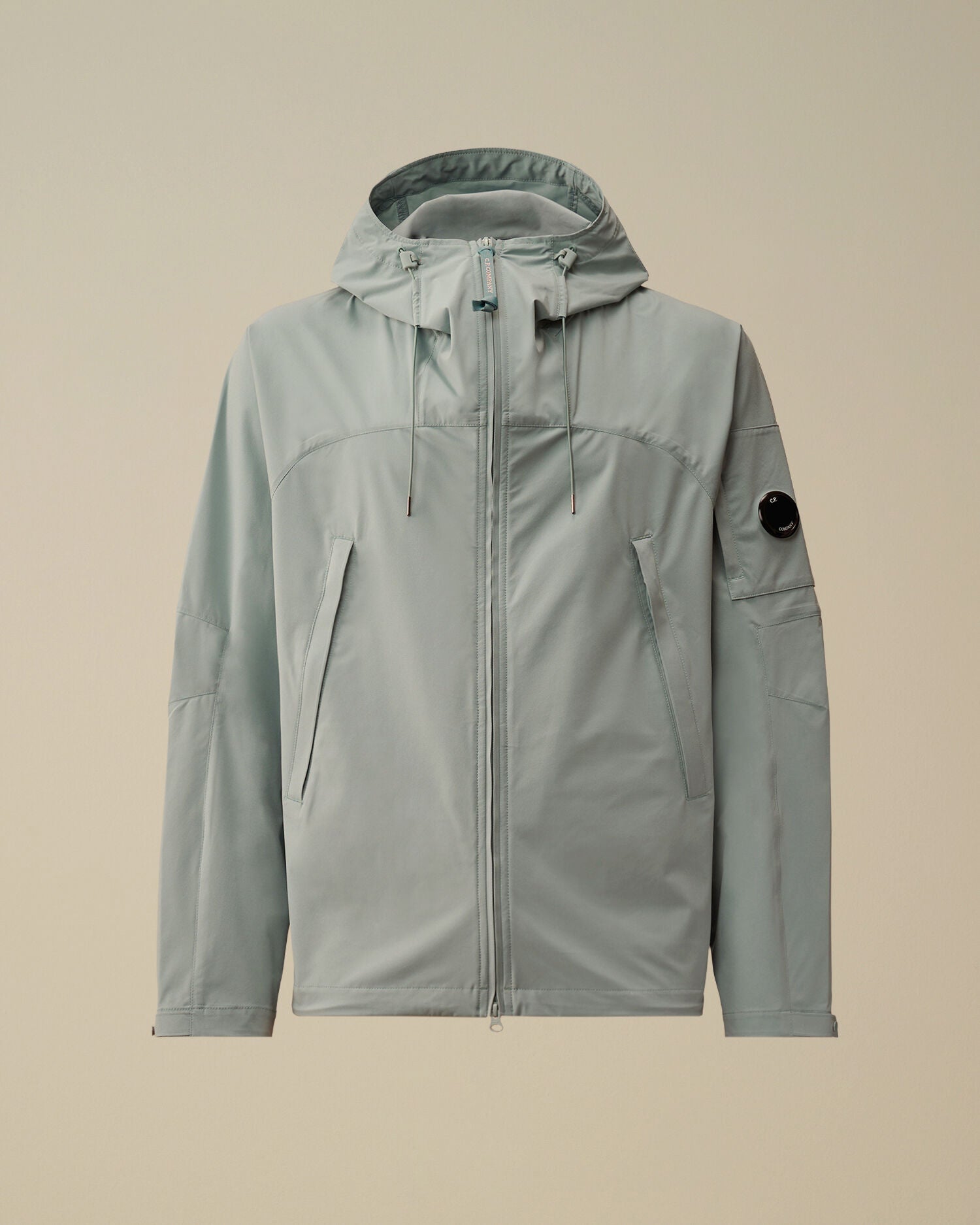 C.P. Company Pro-Tek Hooded Lens Jacket - Silver Blue