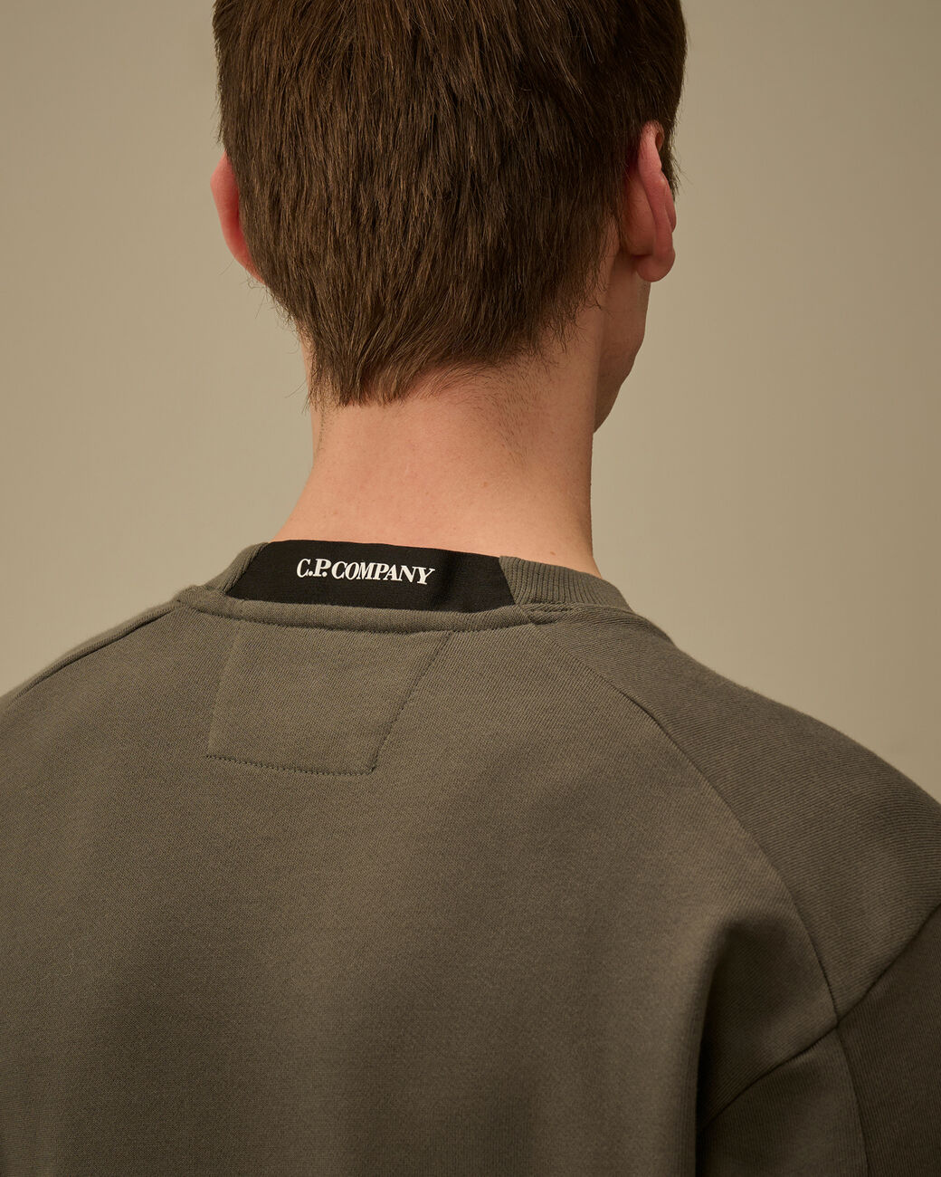 C.P. Company Diagonal Raised Sweatshirt - Gunmetal Grey