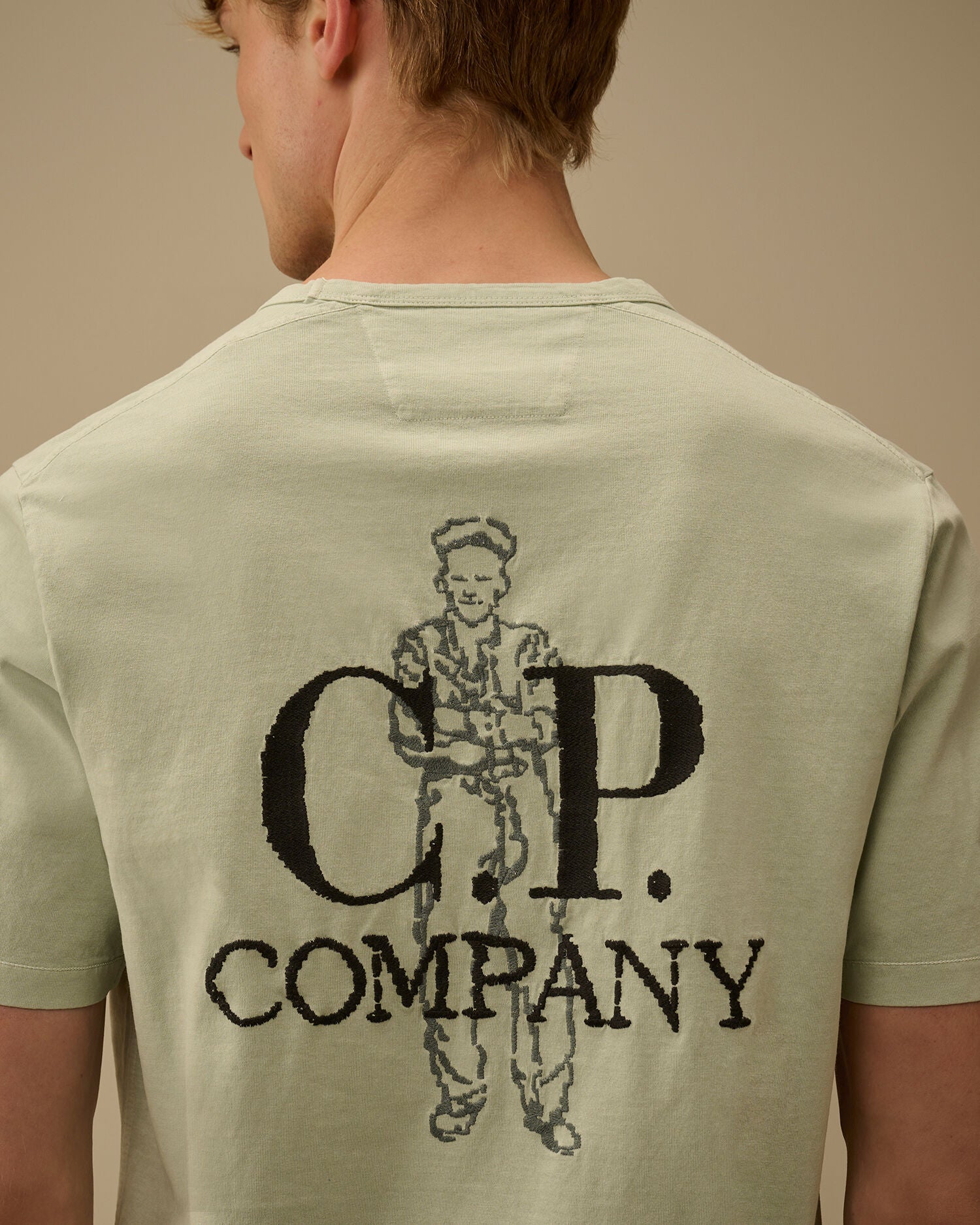 C.P. Company Back Logo T-Shirt - Mint Green
