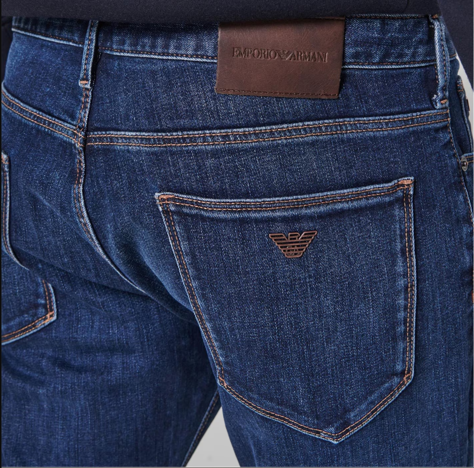 Emporio Armani J06 Jeans Mid Blue