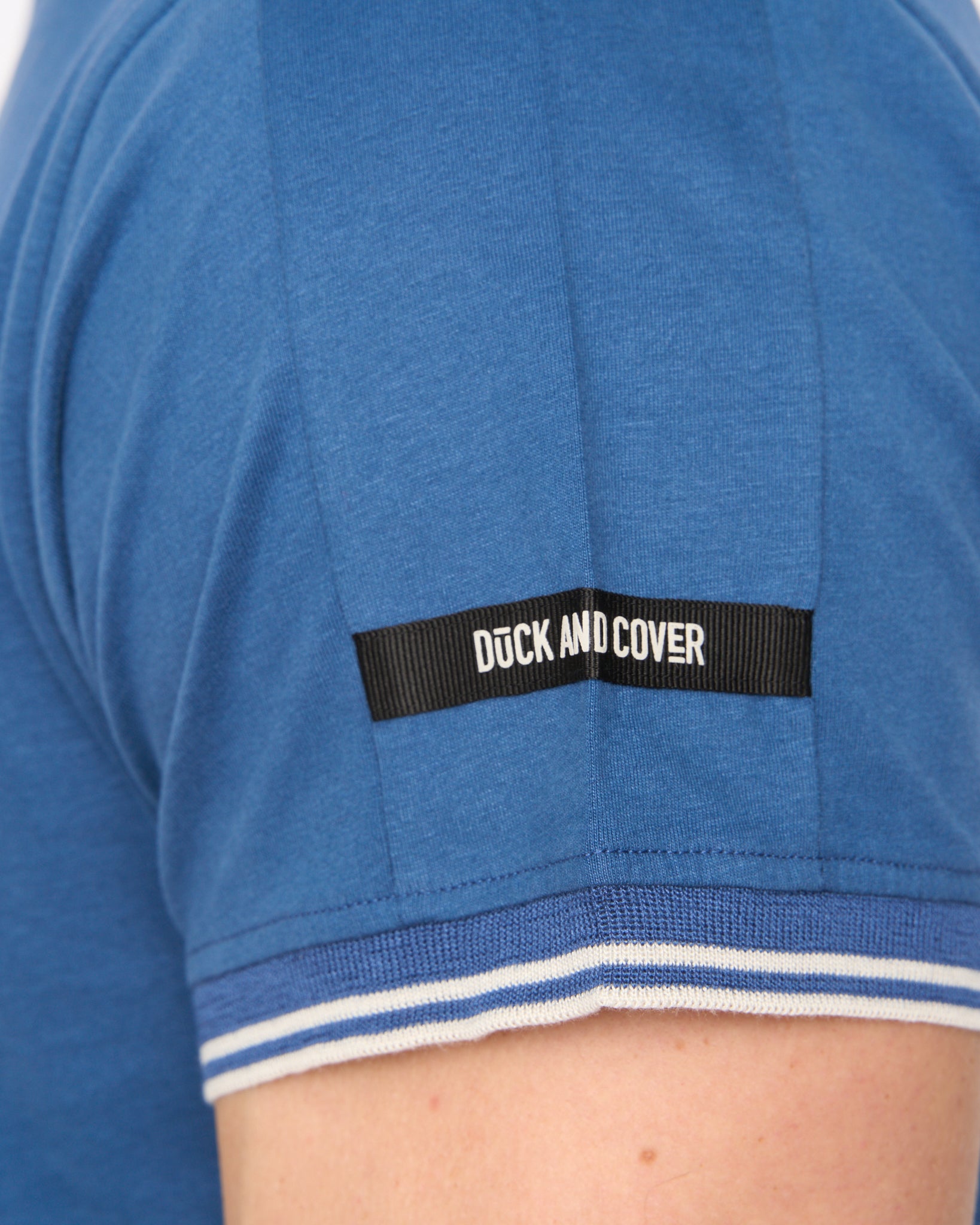 Duck & Cover Wrentham T-Shirt - Denim Blue