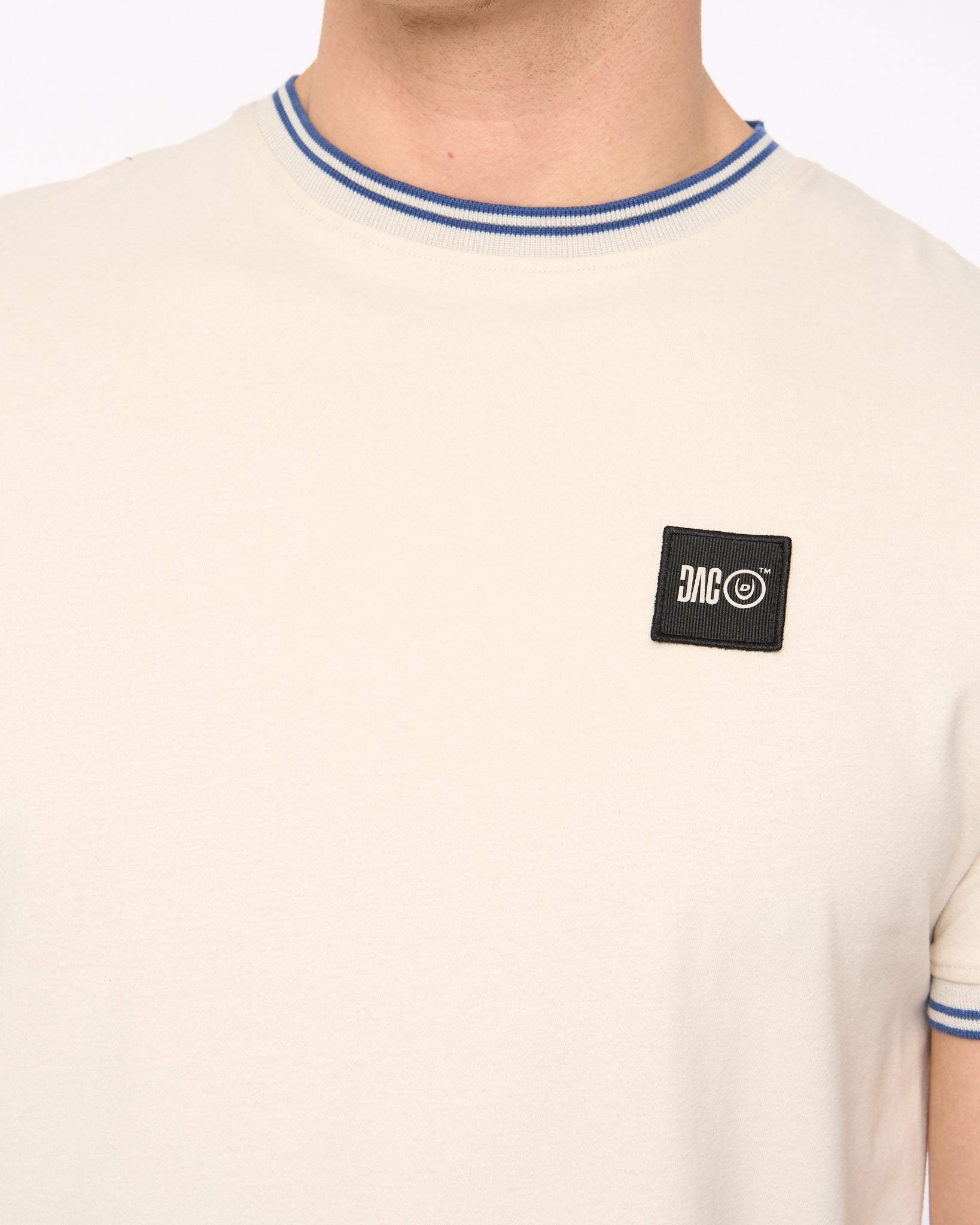 Duck & Cover Wrentham T-Shirt - Light Stone