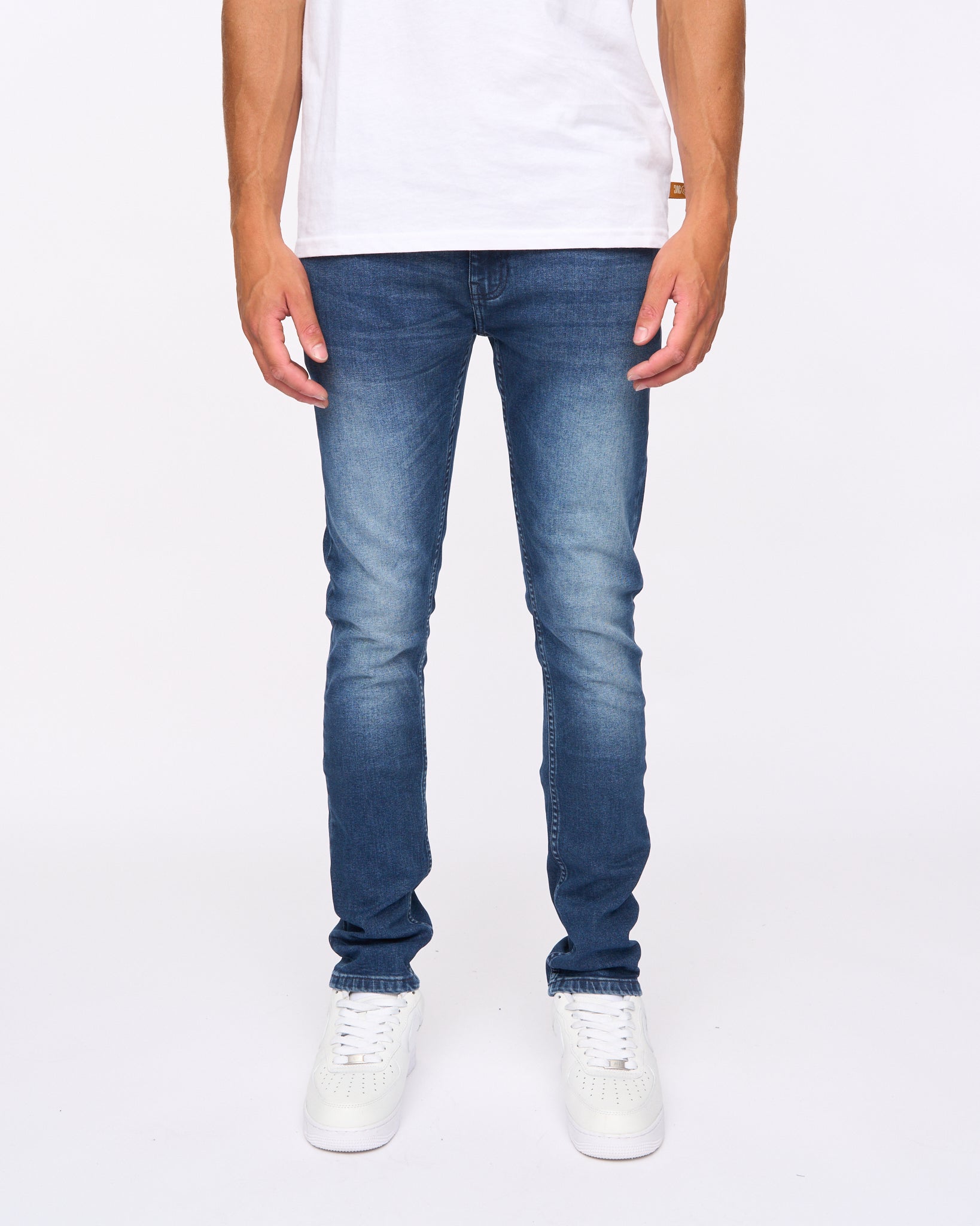 Duck & Cover Maylead Slim Fit Jeans Dark Wash