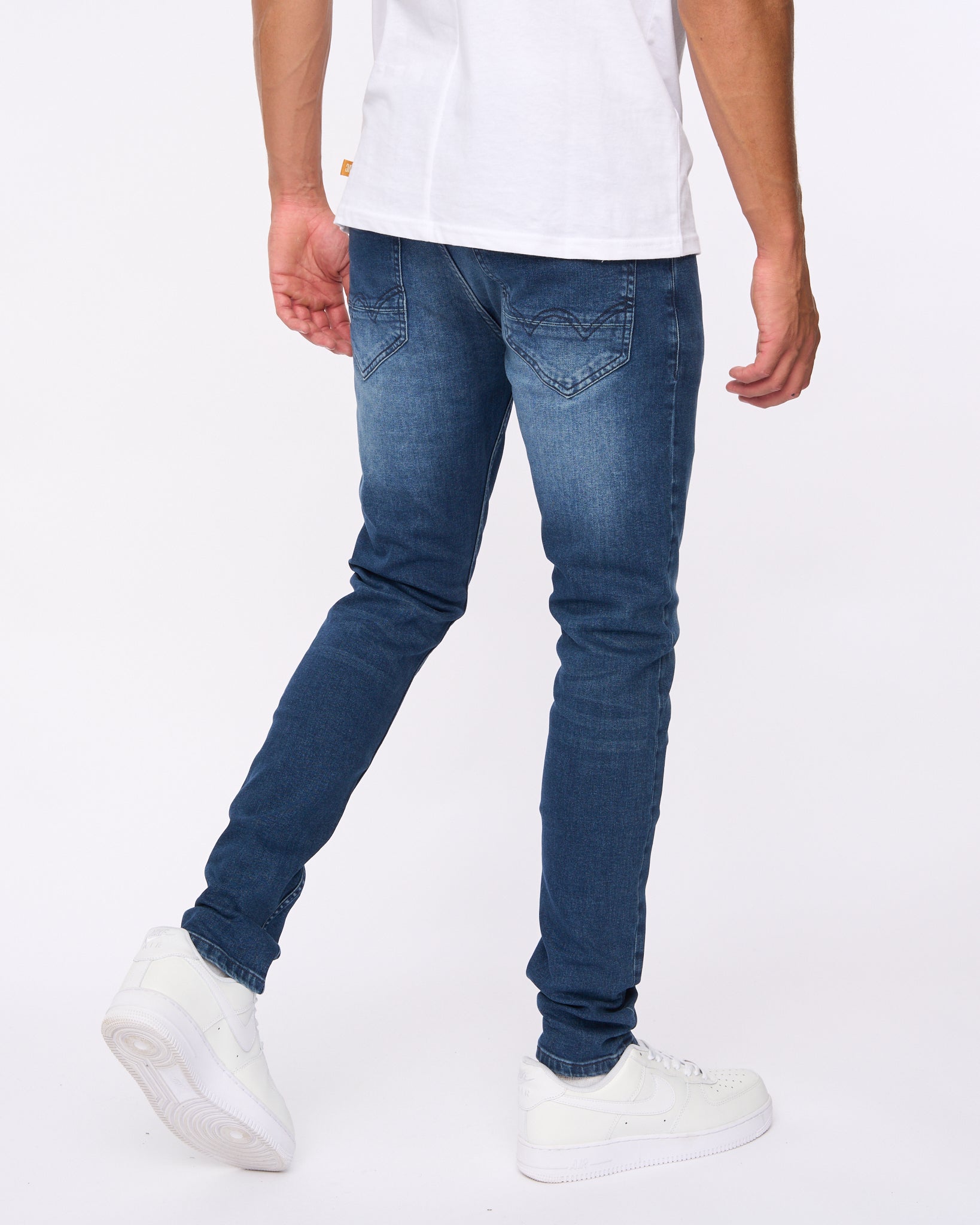Duck & Cover Maylead Slim Fit Jeans Dark Wash