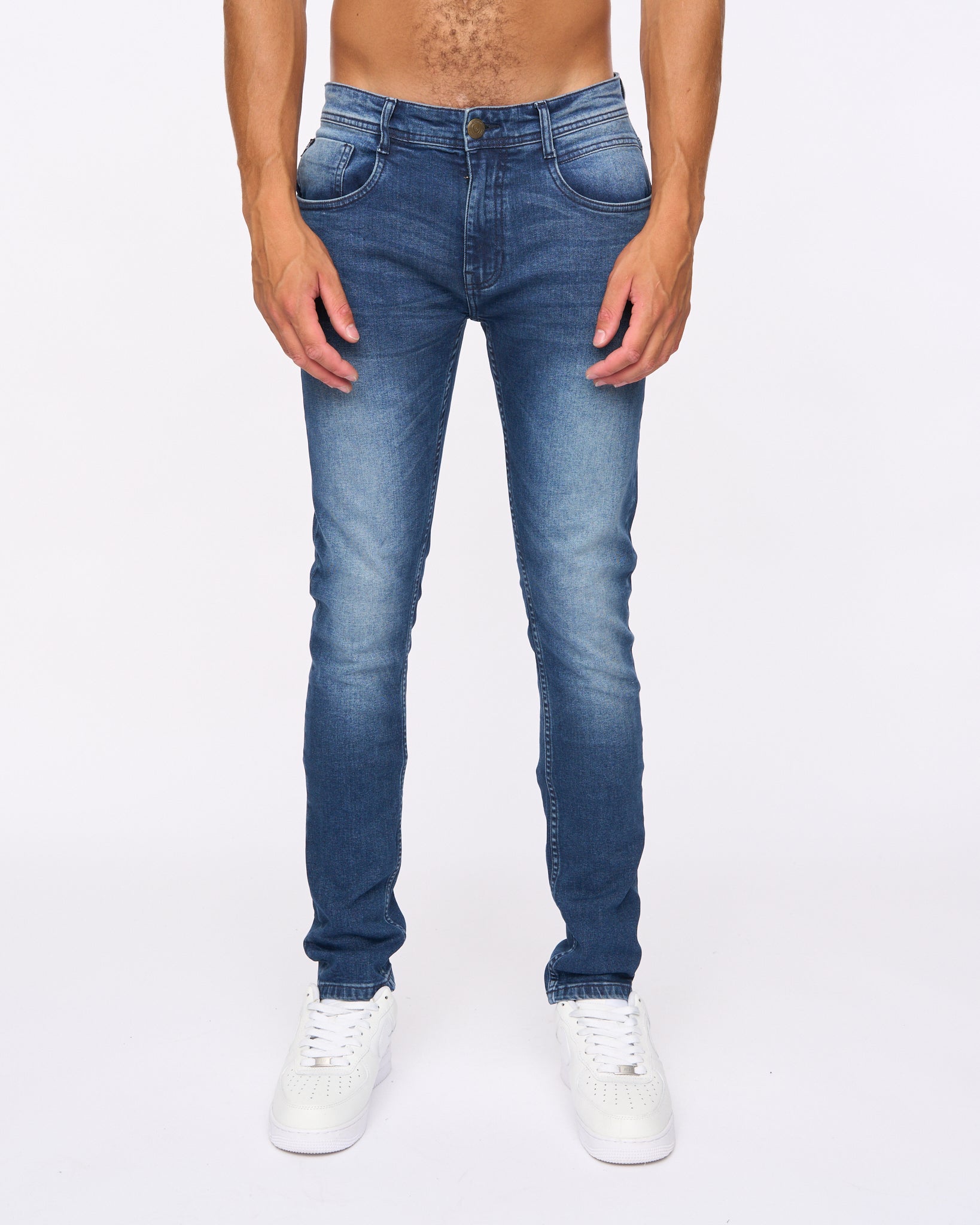 Duck & Cover Maylead Slim Fit Jeans Dark Wash