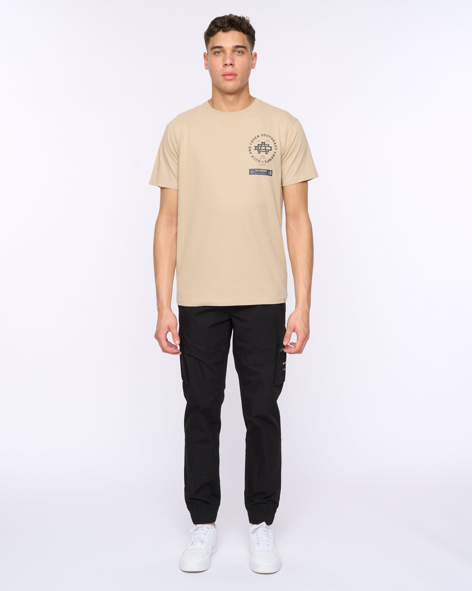 Duck & Cover Chesser Cargo Pants Black