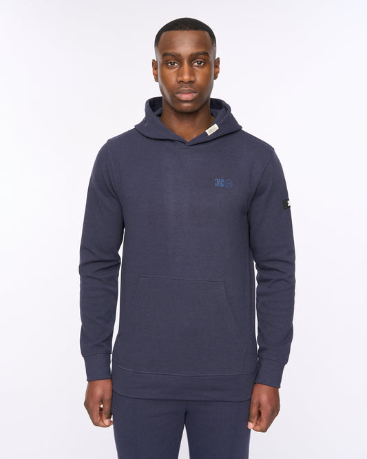 Duck & Cover Hannings Hoodie Navy