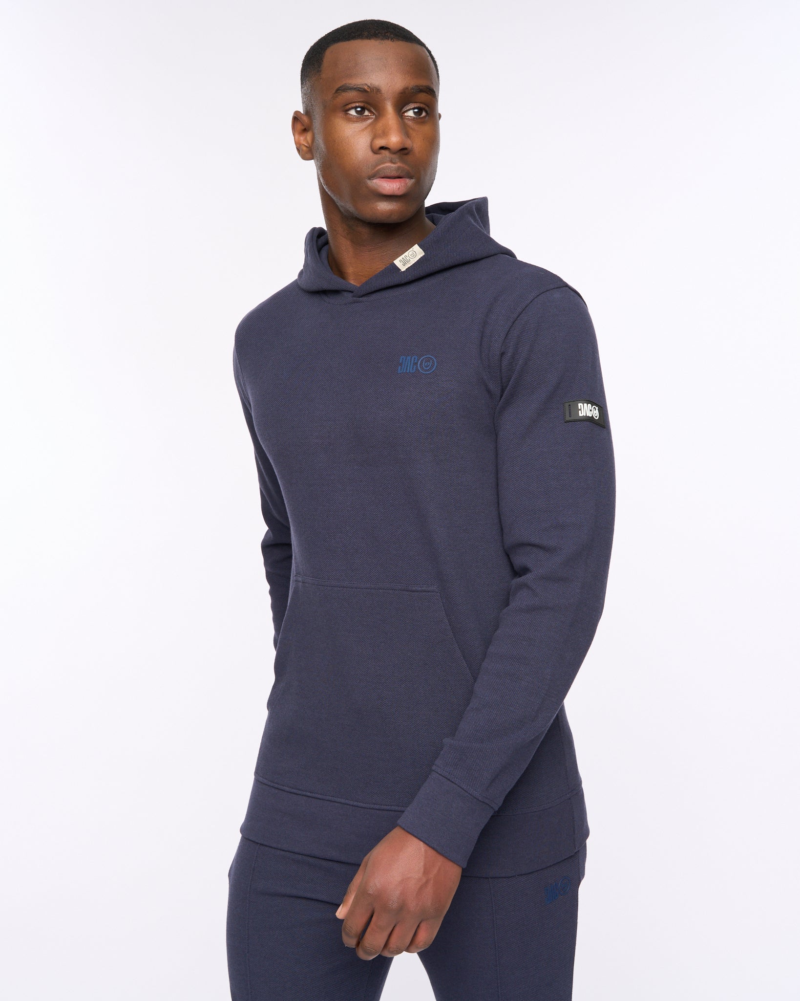 Duck & Cover Hannings Hoodie Navy