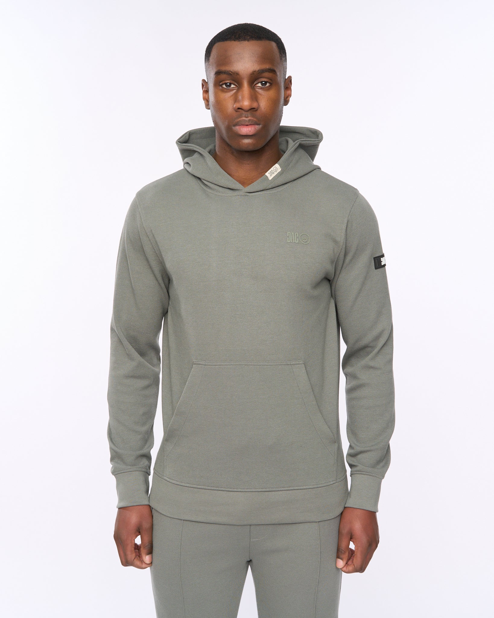 Duck & Cover Hannings Hoodie Olive