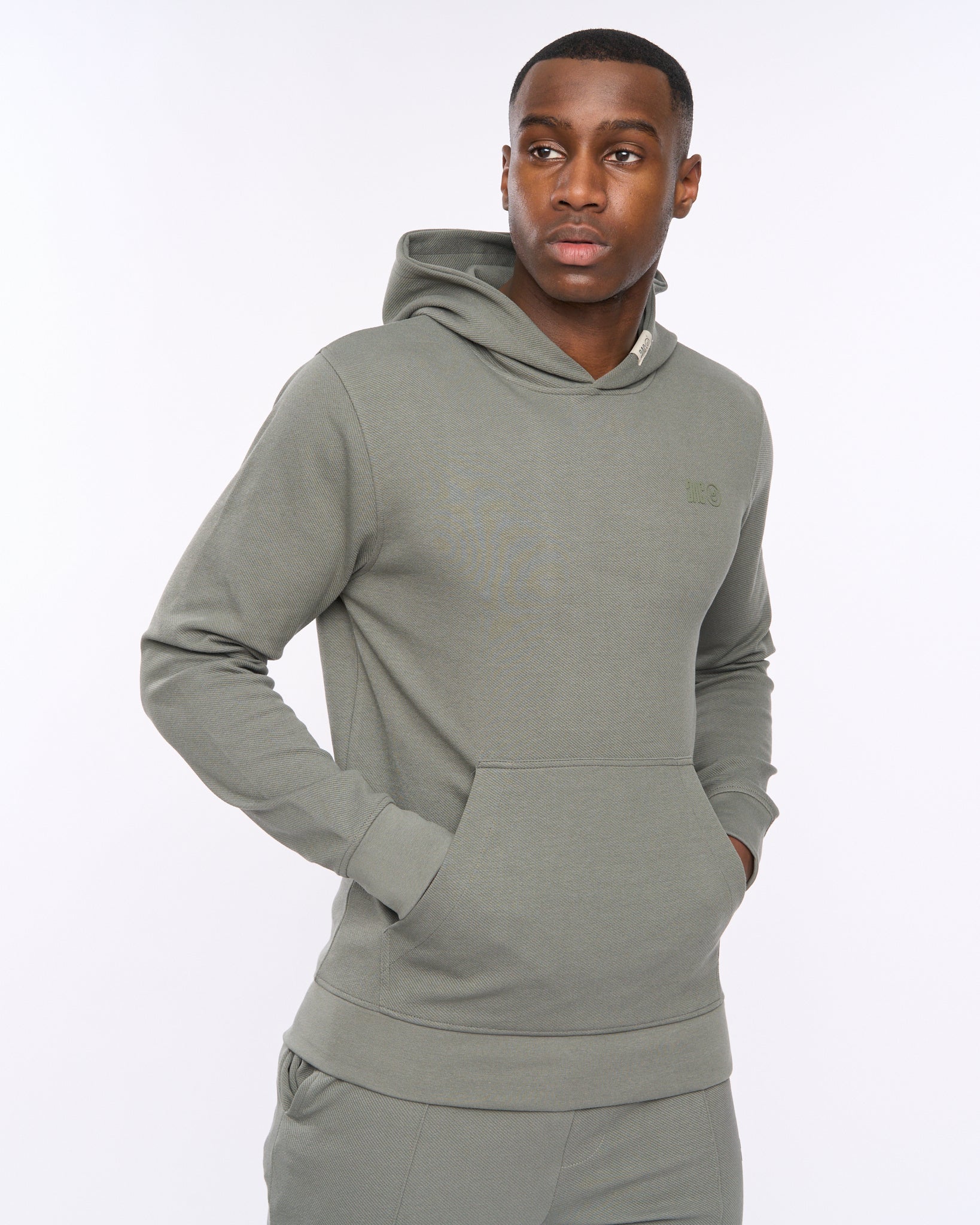 Duck & Cover Hannings Hoodie Olive