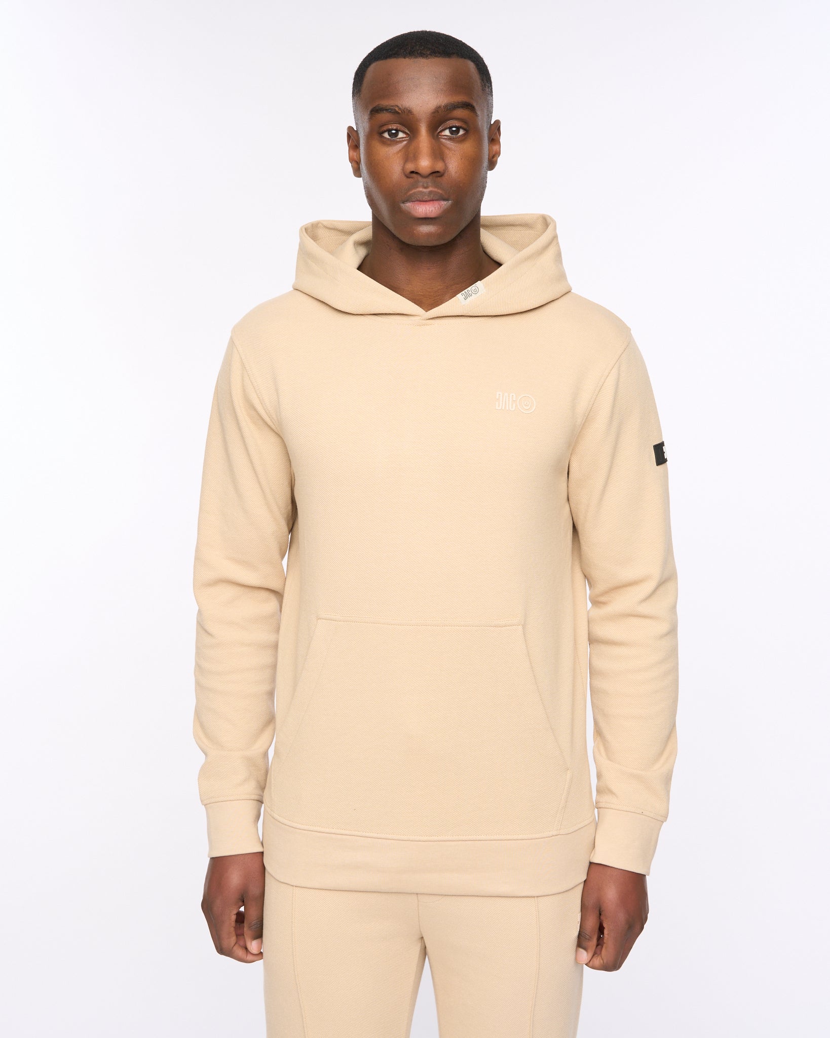 Duck & Cover Hannings Hoodie Stone