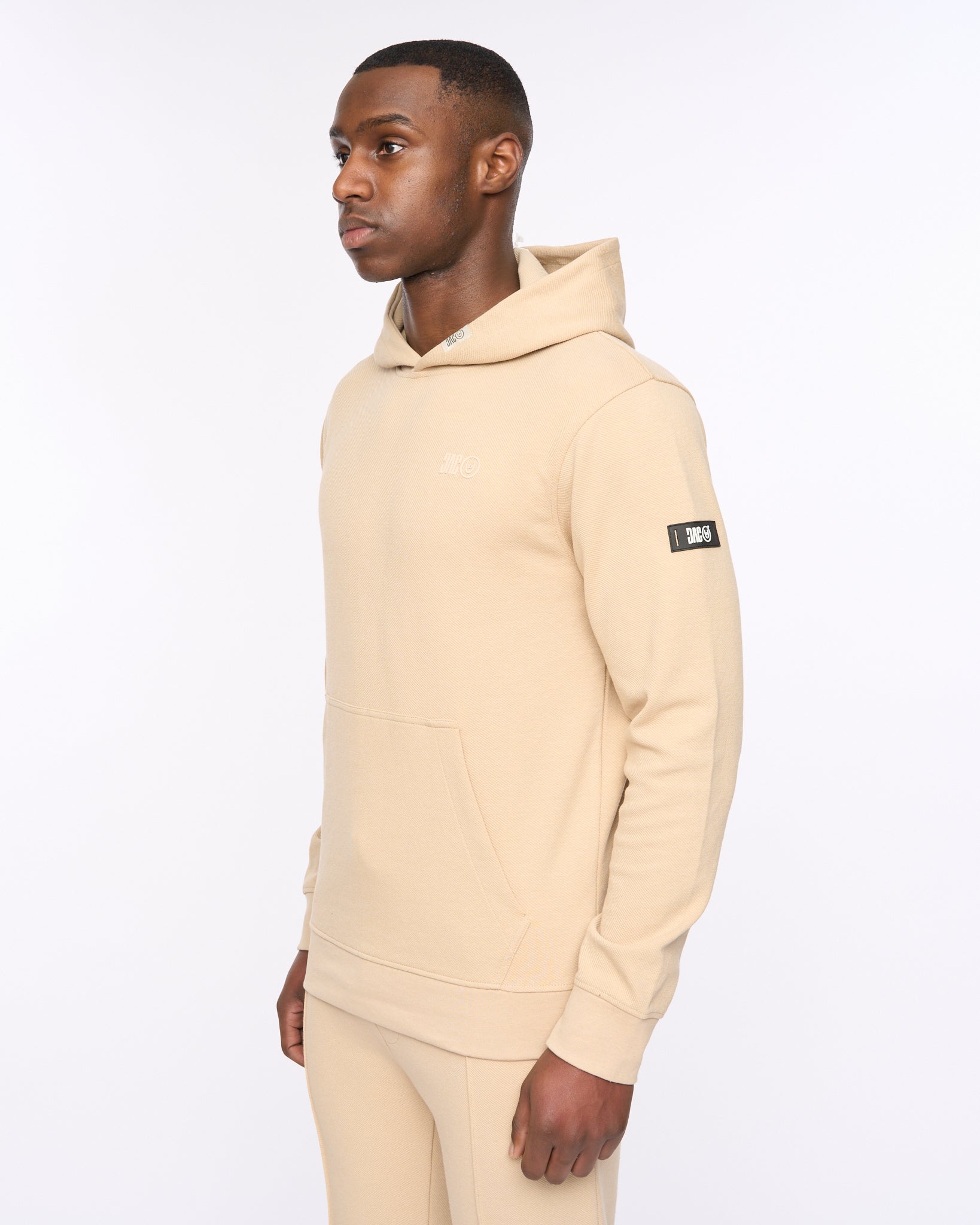 Duck & Cover Hannings Hoodie Stone