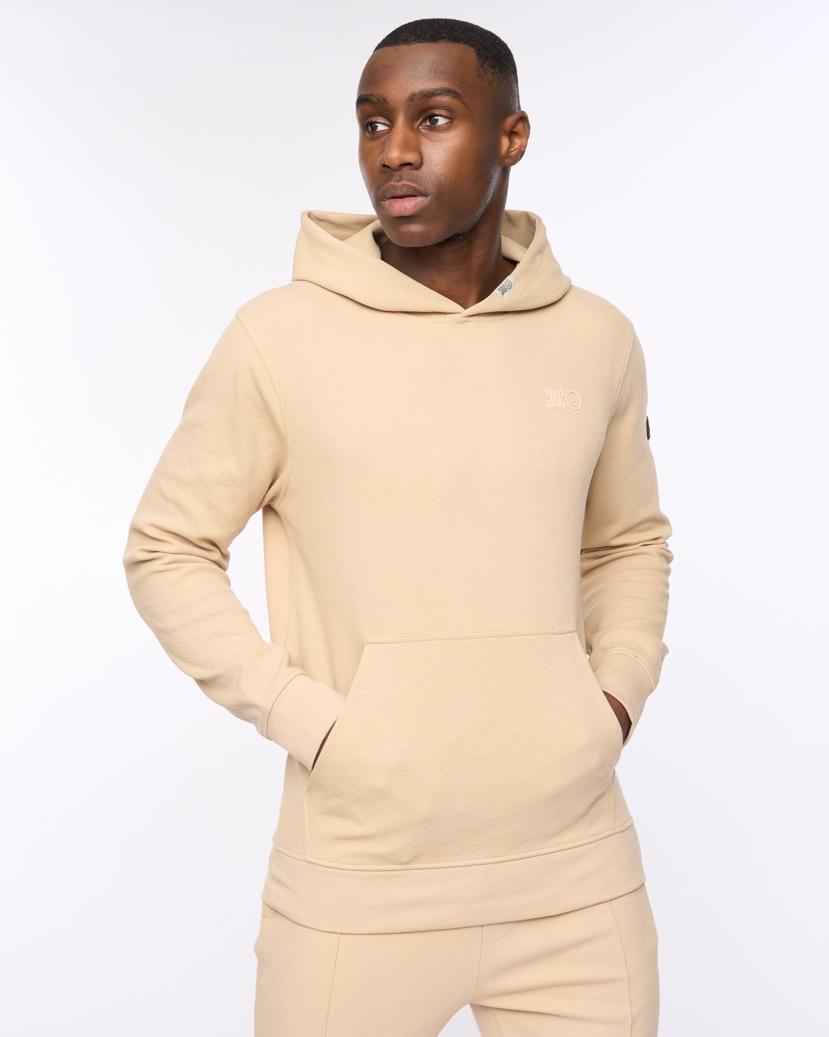 Duck & Cover Hannings Hoodie Stone