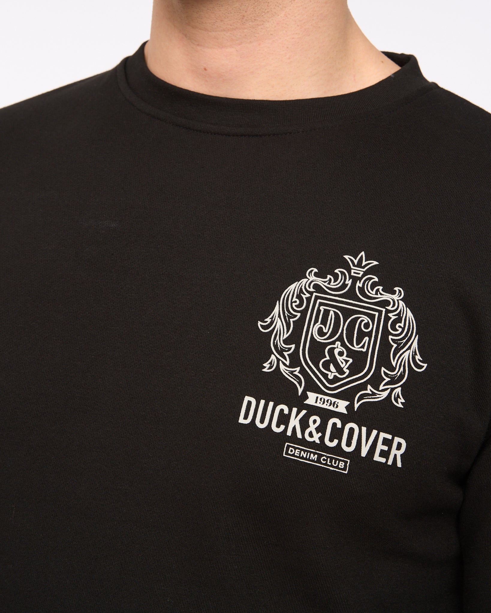 Duck & Cover Stoneham Sweatshirt - Black