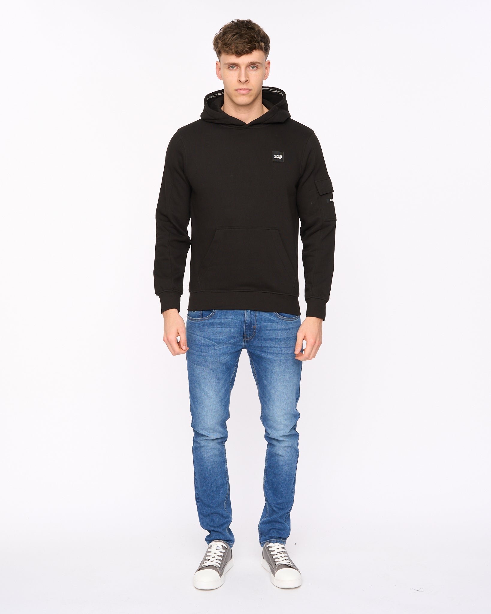 Duck & Cover Wrentham Hoodie - Black