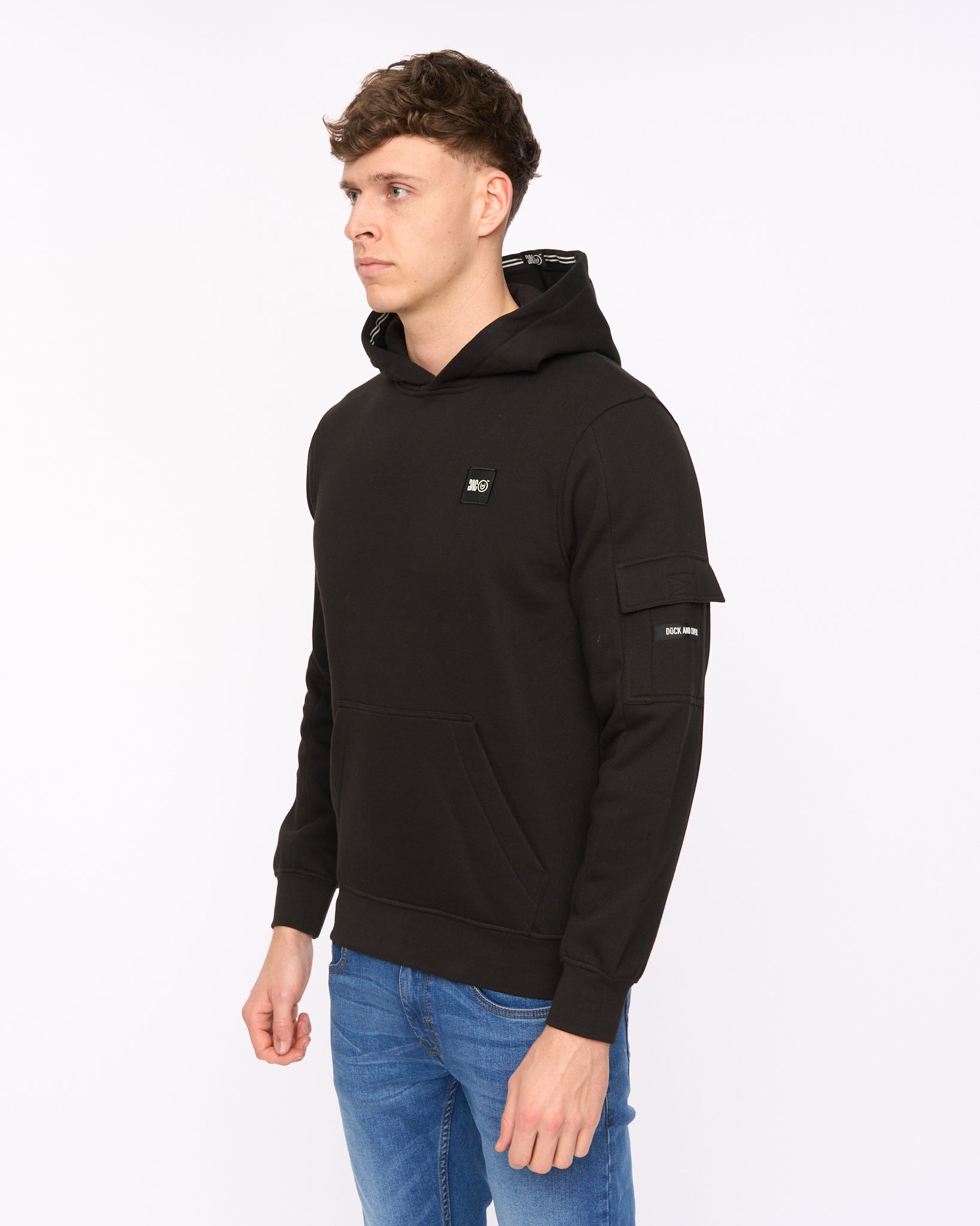 Duck & Cover Wrentham Hoodie - Black