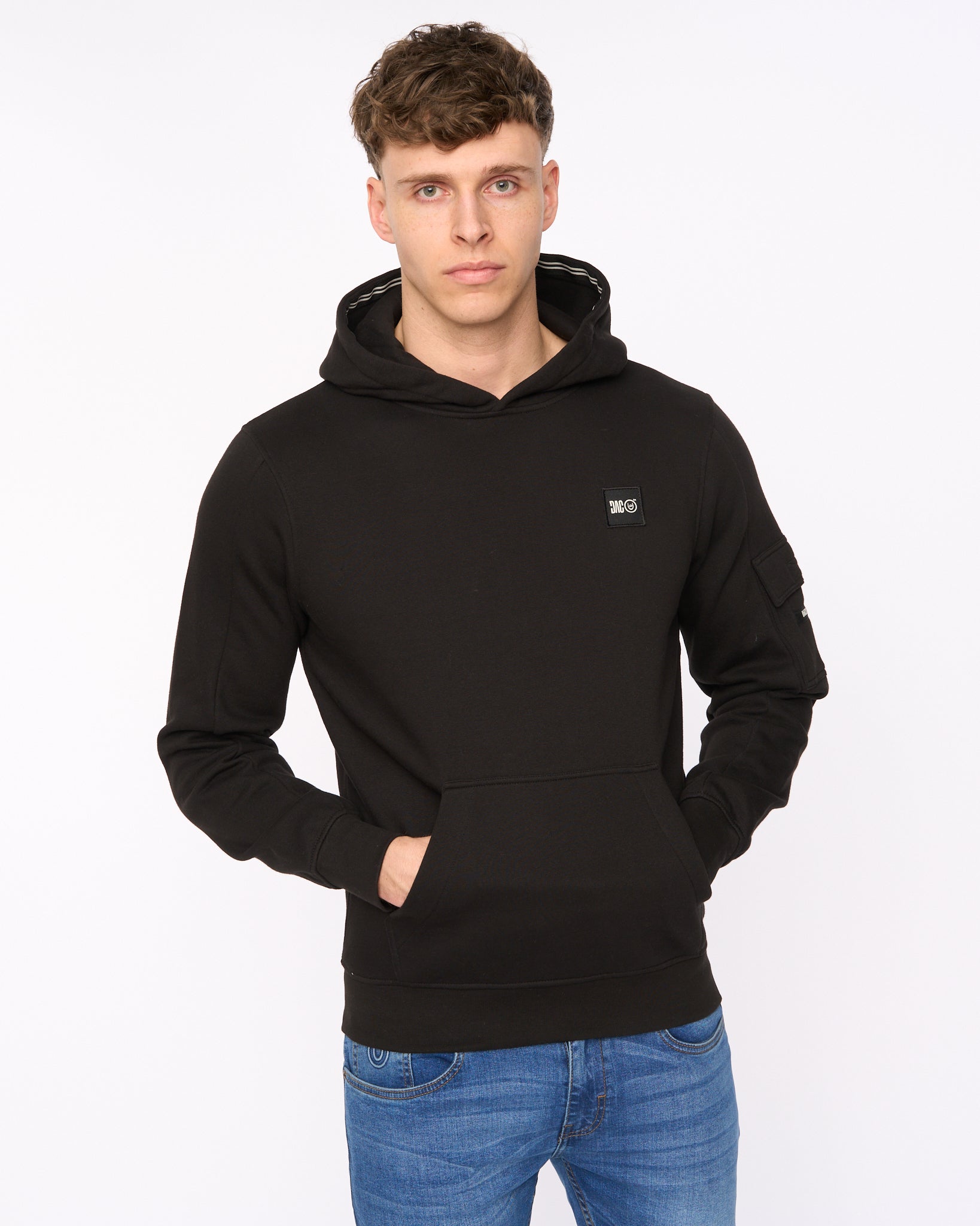 Duck & Cover Wrentham Hoodie - Black
