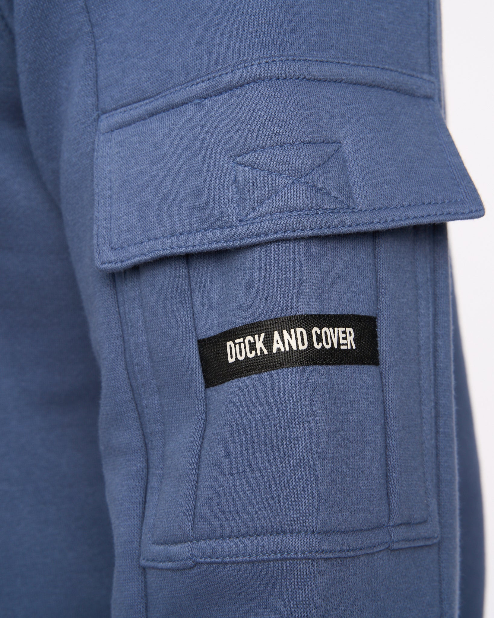 Duck & Cover Wrentham Hoodie - Denim Blue