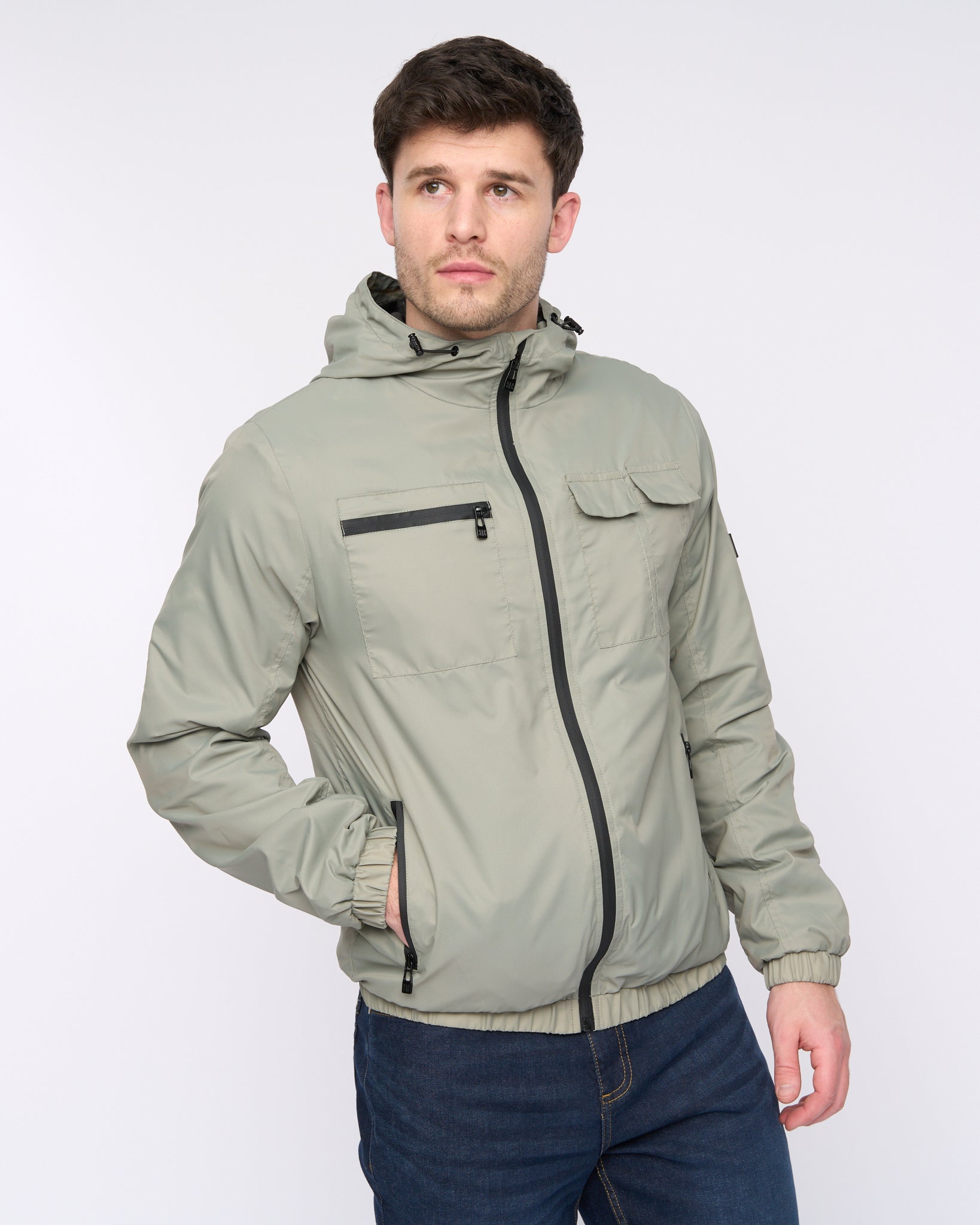 Duck & Cover Trentbridge Jacket Sage