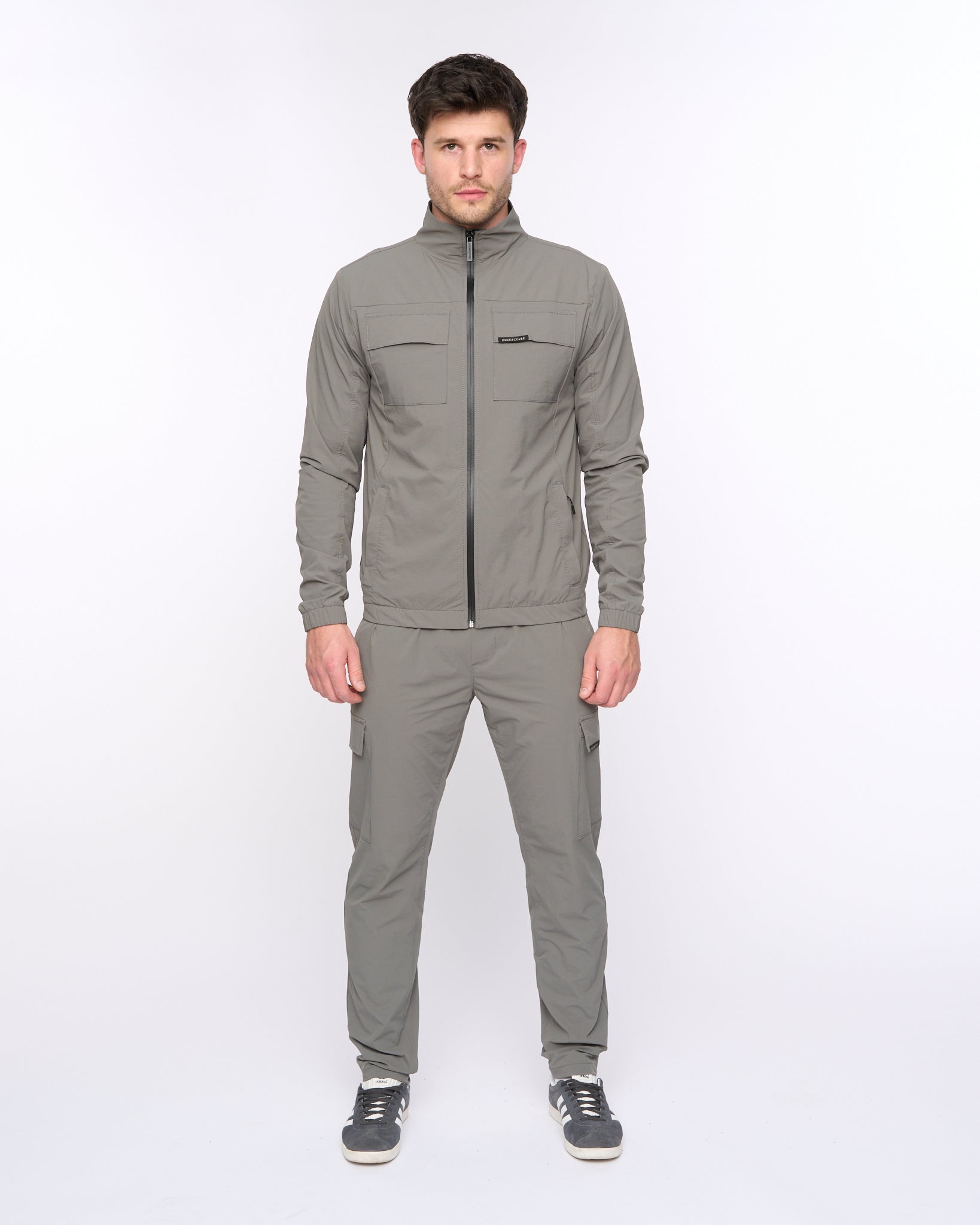 Duck & Cover Chamata Jacket Green Slate