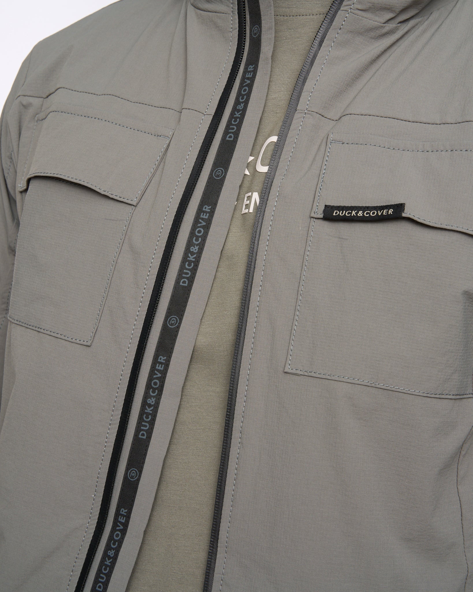 Duck & Cover Chamata Jacket Green Slate