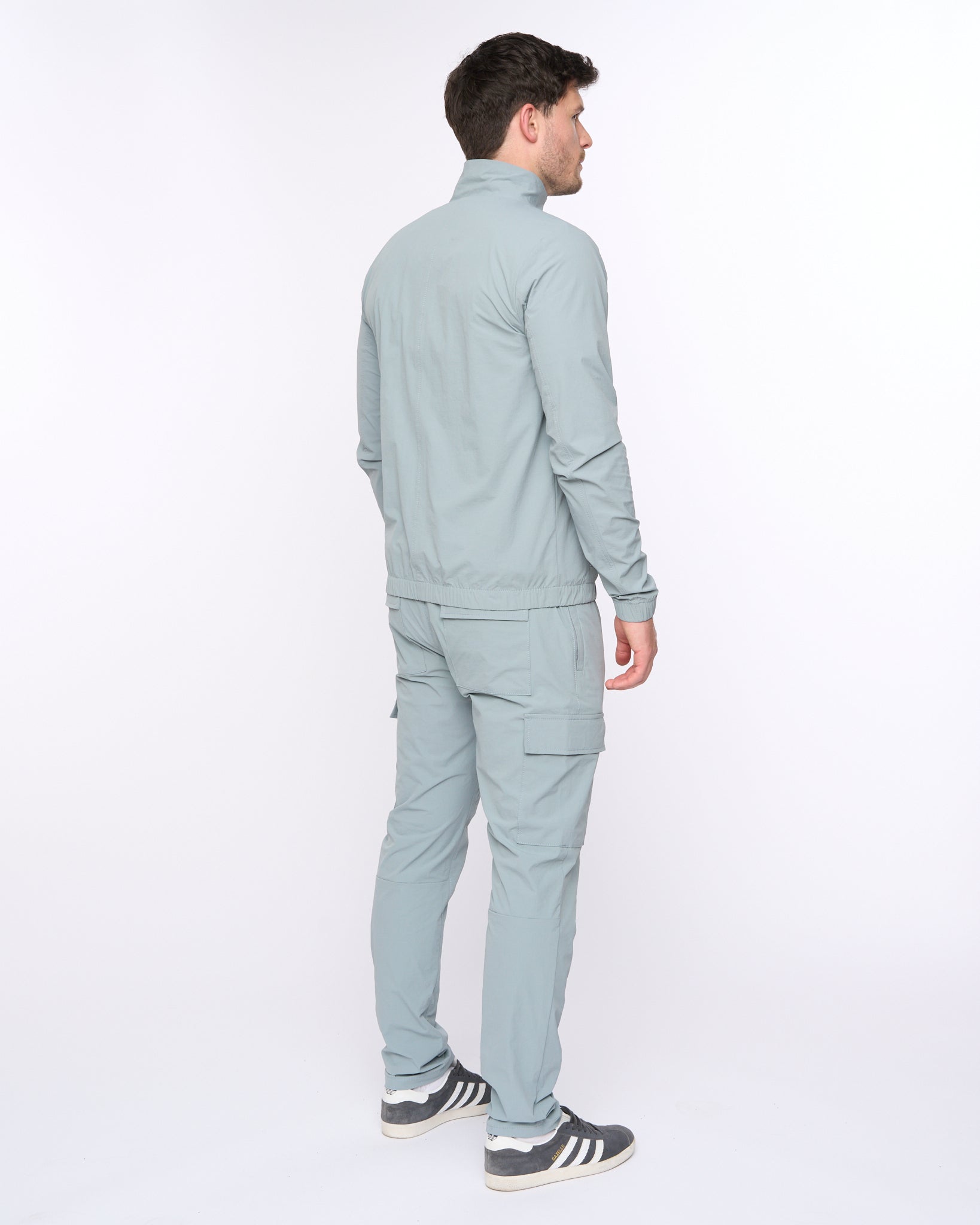 Duck & Cover Chamata Jacket Steel Blue