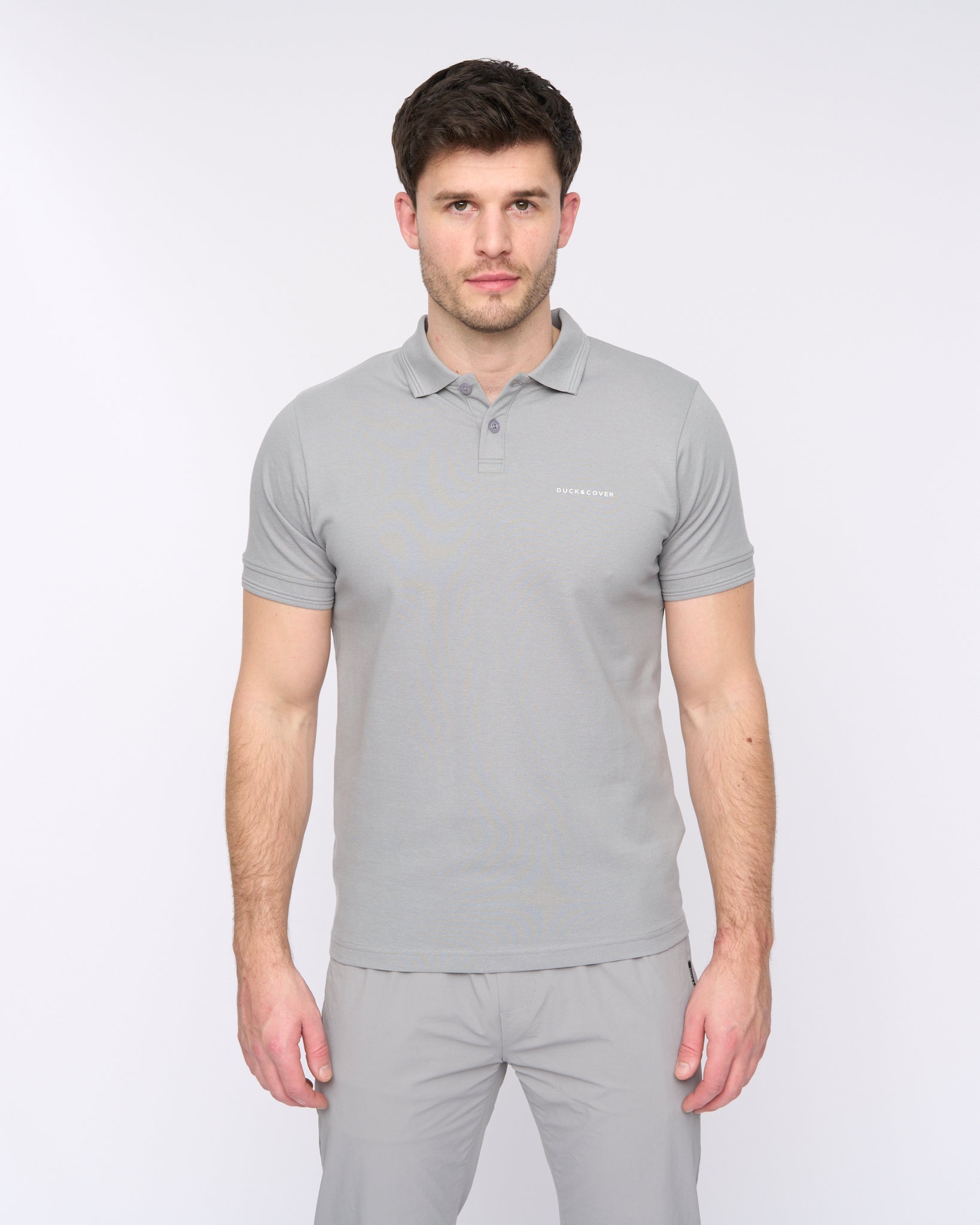 Duck & Cover Limatar Polo Grey