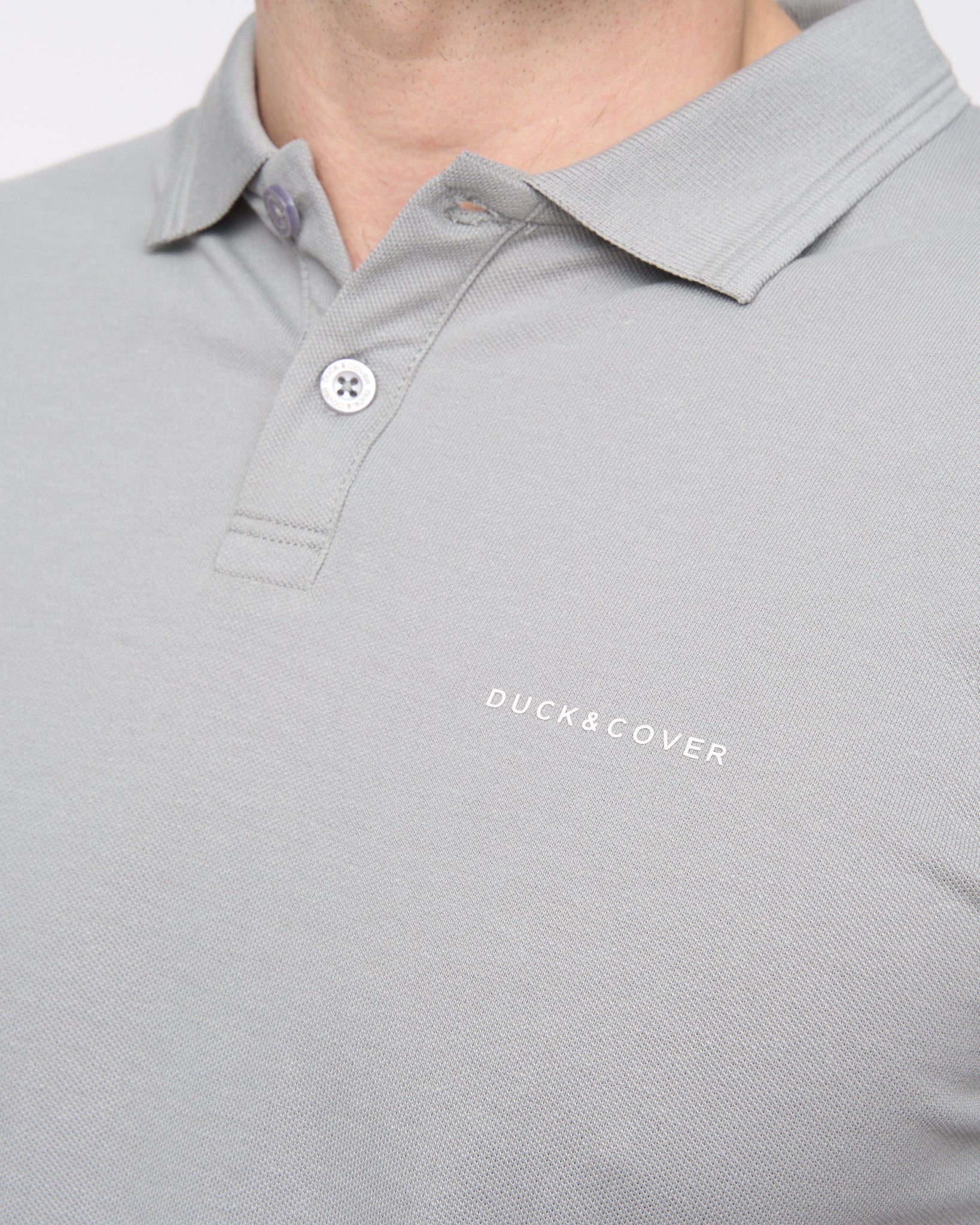 Duck & Cover Limatar Polo Grey