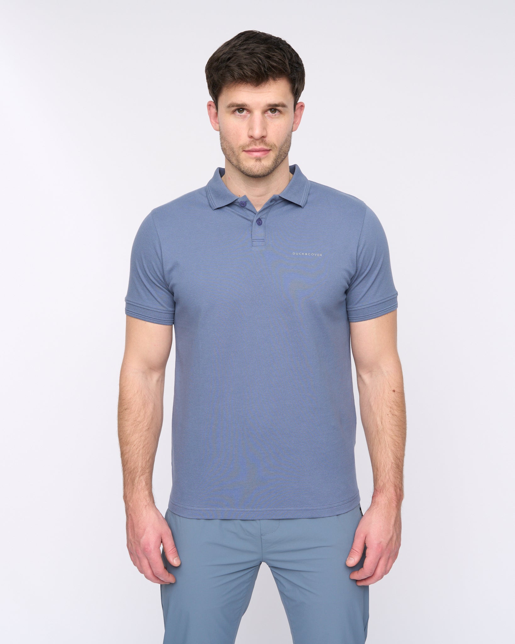 Duck & Cover Limatar Polo Light Denim