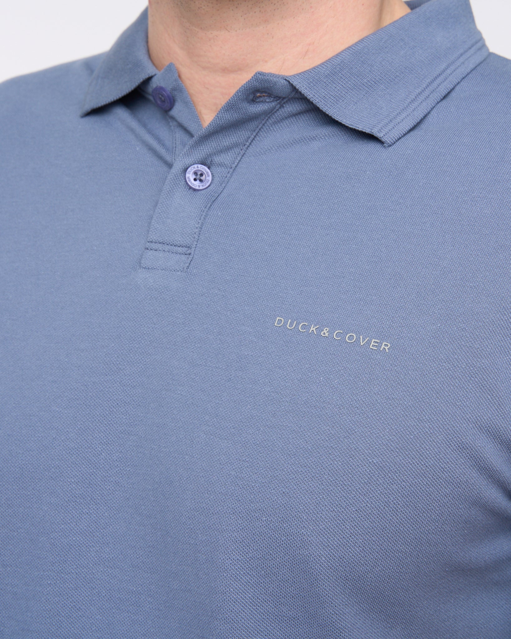 Duck & Cover Limatar Polo Light Denim