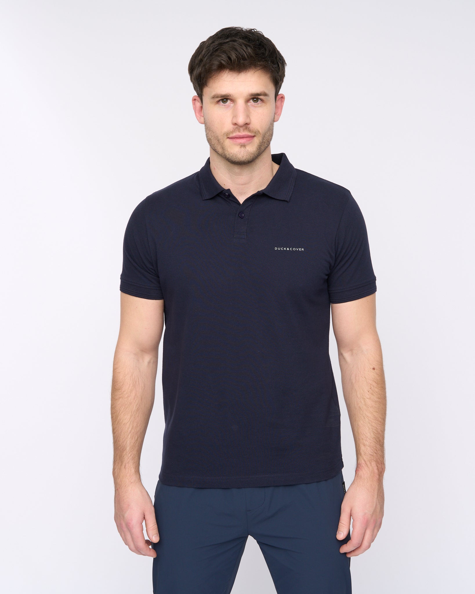 Duck & Cover Limatar Polo Navy