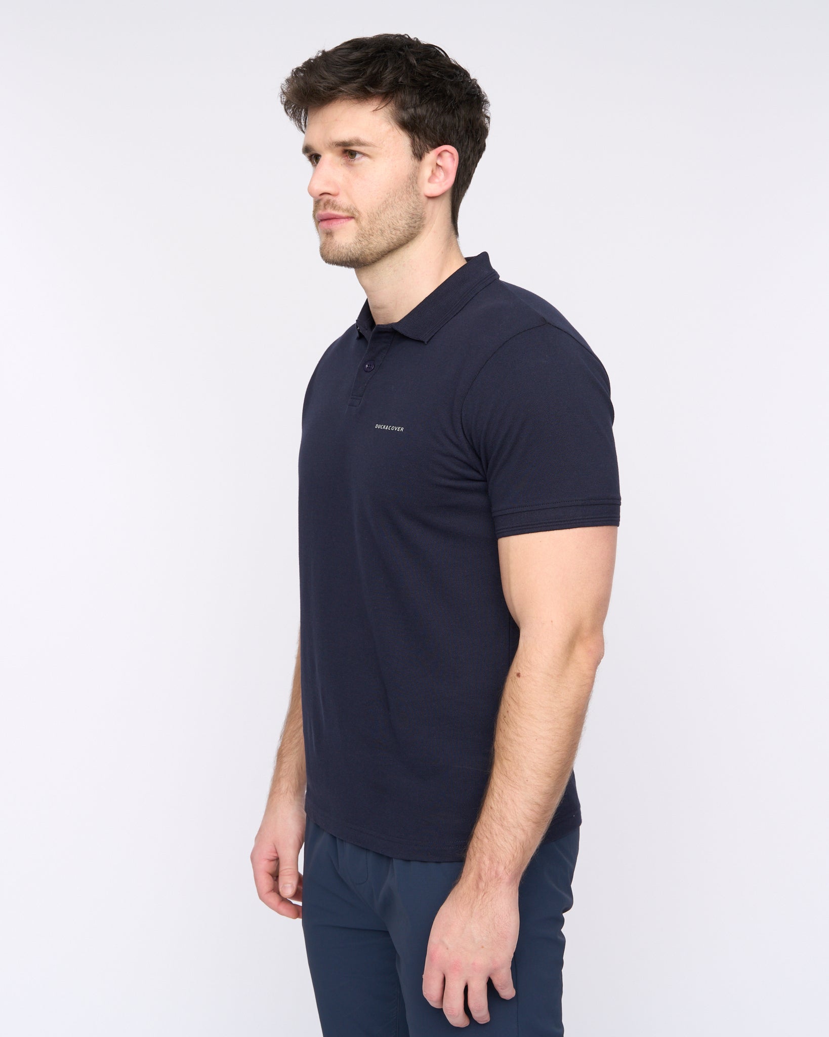 Duck & Cover Limatar Polo Navy
