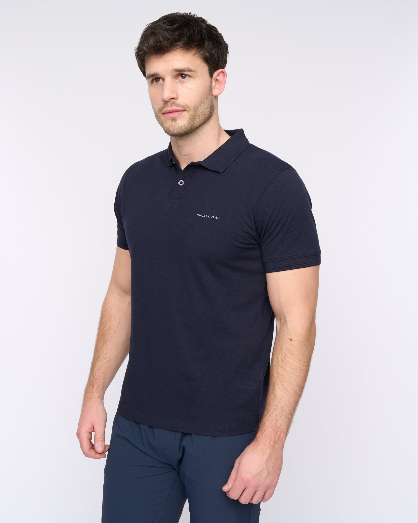 Duck & Cover Limatar Polo Navy