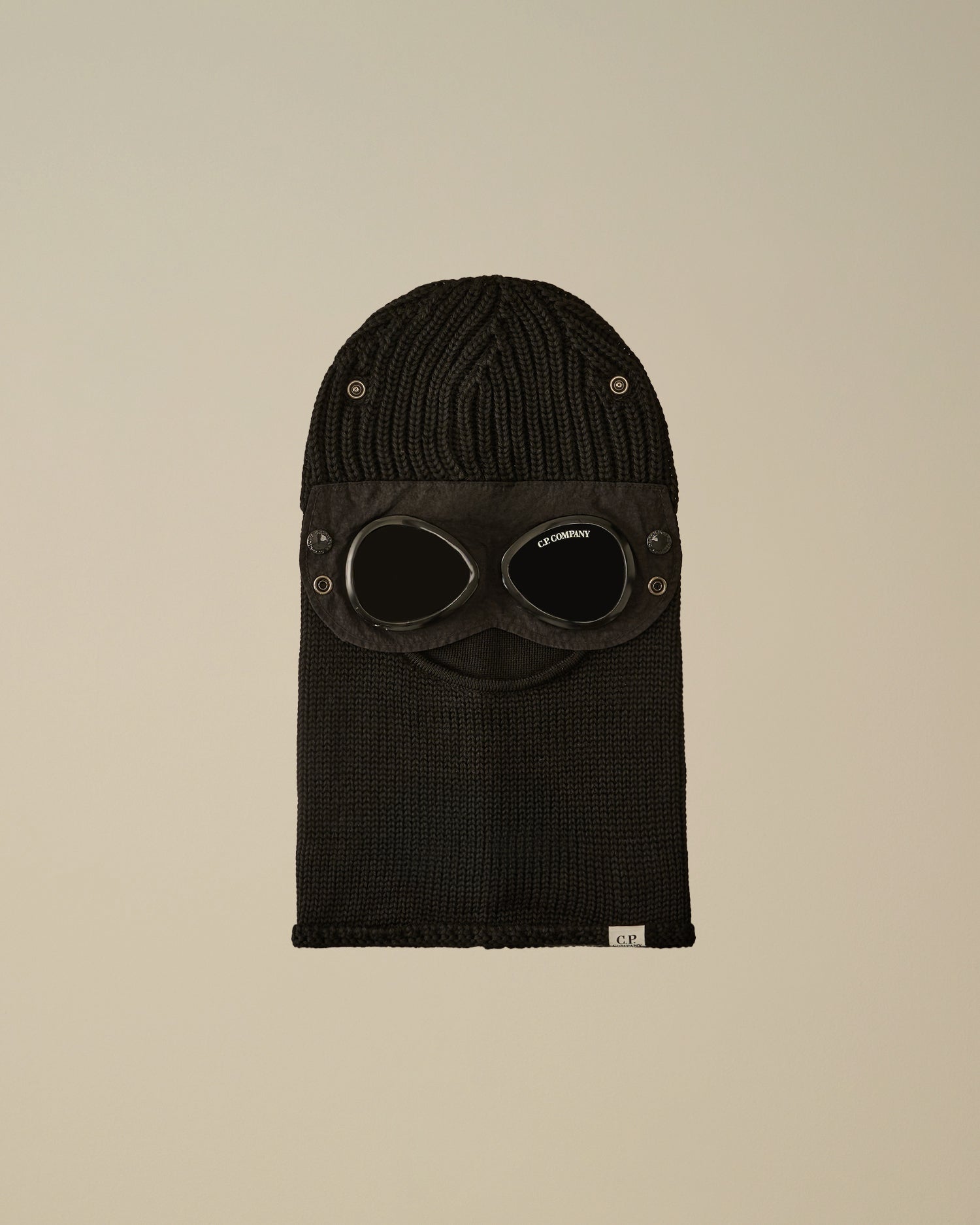 C.P. Company Merino Wool Balaclava - Black