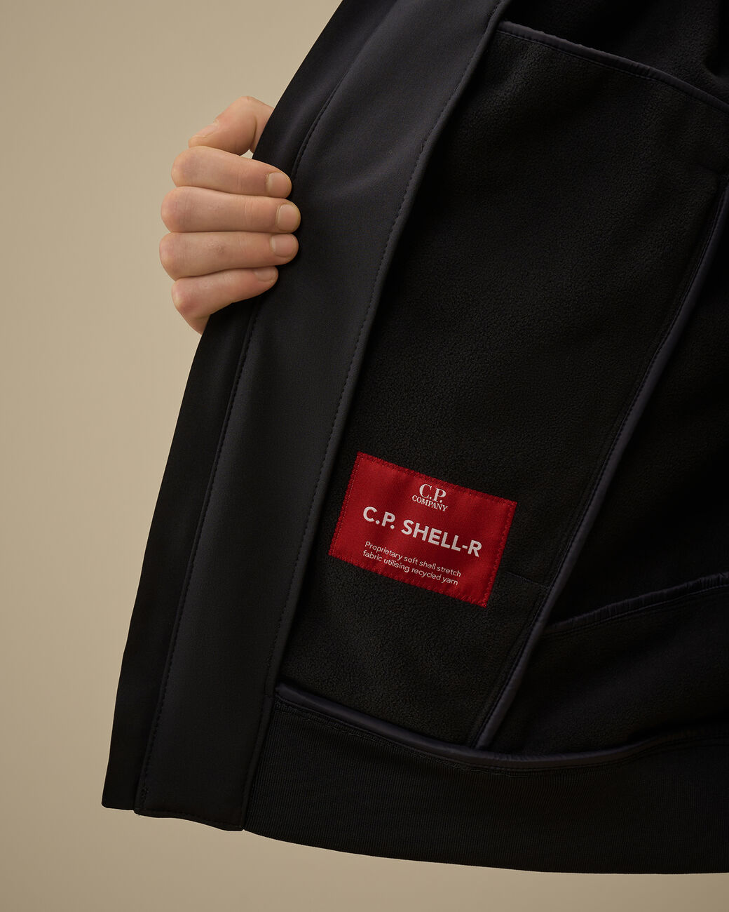 C.P. Company Shell-R Hooded Jacket Total Eclipse - Blue