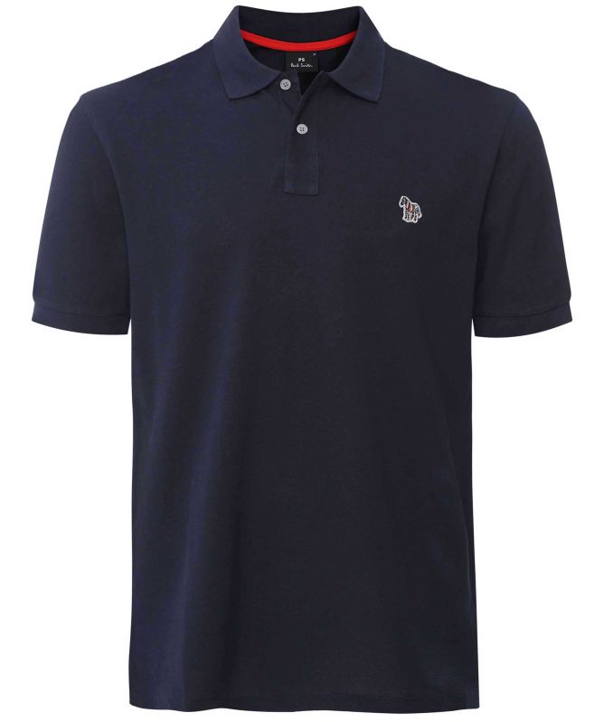 Paul Smith Zebra Polo - Navy