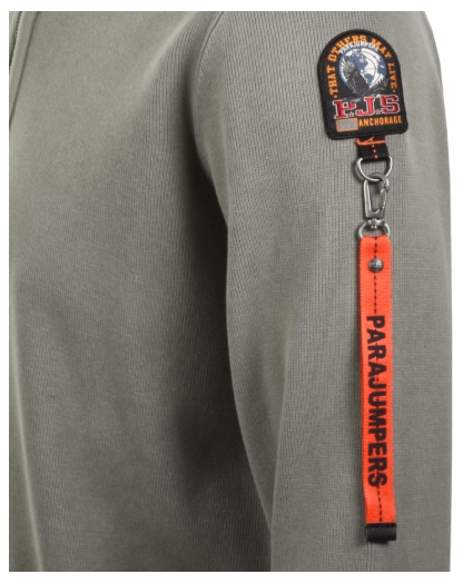 Parajumpers Basic Scoe Half Zip Sweatshirt - Pewter