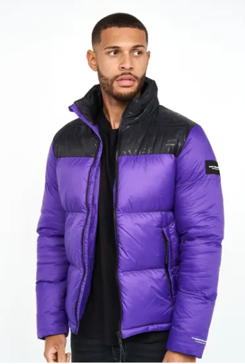 Duck & Cover Synmax Jacket- Purple