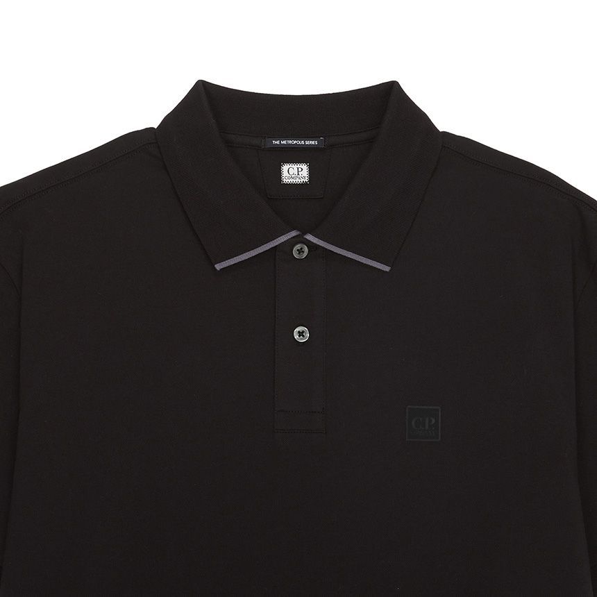 C.P. Company Metropolis Polo Black