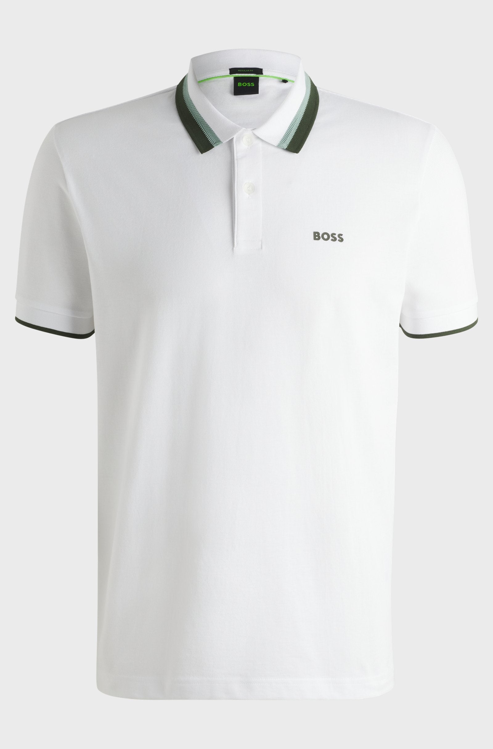 Boss Paddy Lux Heritage Polo White