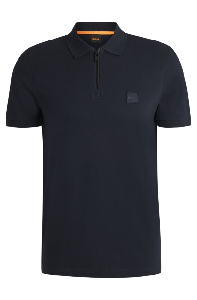 Boss Passerzip Polo Navy