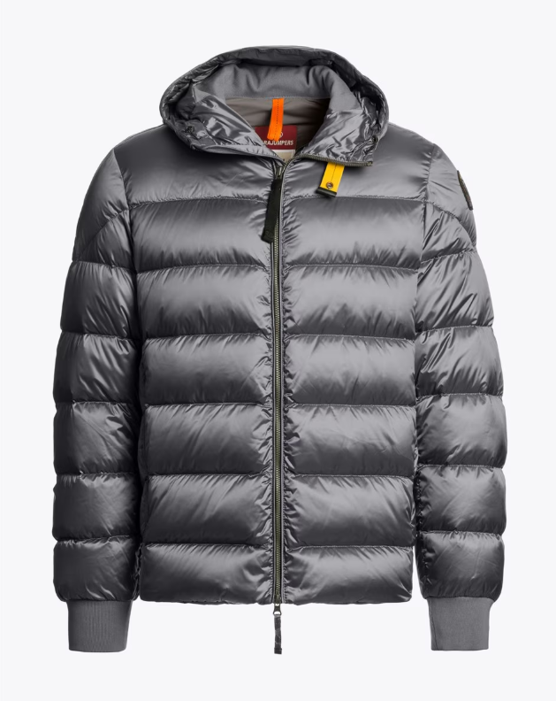 Parajumpers Pharrell Hooded Bomber Jacket - Pewter