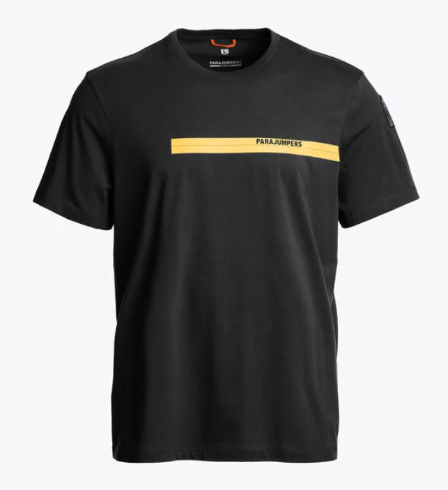 Parajumpers Tape Tee - Black